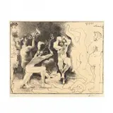 Le Danse de Fauns (The Dance of the Fauns) by Pablo Picasso, Lithograph, sold Jun 2020