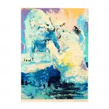 Polar Bears by LeRoy Neiman, Screenprint in colors, sold Jun 2020