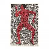 Into '84 Exhibition Poster by Keith Haring, Lithograph in colors, sold Jun 2020