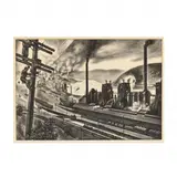 Steel Valley by Louis Lozowick, Lithograph, sold Jun 2020
