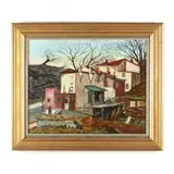 Quakertown, PA by Walter Emerson Baum, Oil on canvas (lined), sold Jun 2020