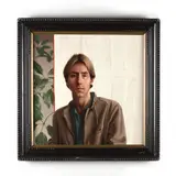 Self Portrait in Jacket by Daniel Sprick, Oil on canvas, sold Jun 2020