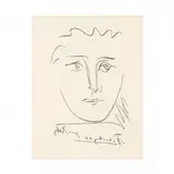 Pour Roby by Pablo Picasso, Etching on wove paper, sold May 2020