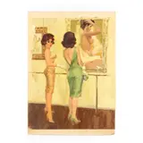 Illustration for Playboy (1969) by Don Neiser, Caesin on board, sold May 2020