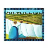 Aired Laundry by Danny Doughty, Acrylic on canvas, sold May 2020