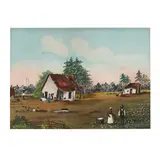 Low Country Scene by Emmie Mayberry McIntire, Watercolor and gouache on paper, sold May 2020