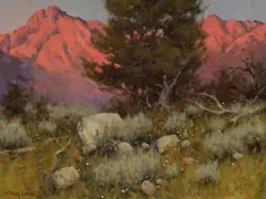 San Juan Meadow by Gary Niblett, oil on canvas, sold Nov 2025