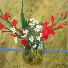 Farouche Extreme by Bryan Wilson, 1964, oil on canvas, sold Aug 2026