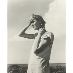 Woman of the High Plains by Dorothea Lange, gelatin silver print, sold Aug 2026
