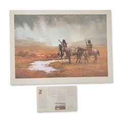 Spirit of the Rainmaker by Howard Terpning, lithograph on paper, sold Sep 2026