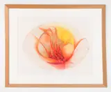 Ink and pastel by Donna Marxer, Mixed media on paper, sold Mar 2022