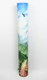 Untitled by Donna Marxer, Oil on cardboard tube, sold Mar 2022