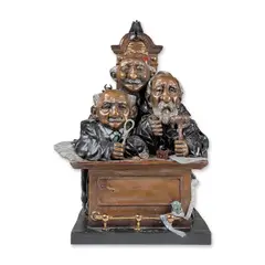 Untitled by Charles Bragg, bronze, sold Sep 2026
