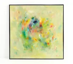 Abstract by Michael Schreck Poland-Us, Oil on canvas, sold Apr 2022