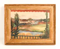 Untitled by Bernard Karfiol, Oil on canvas, sold Apr 2022