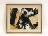 Untitled by Aaron Levy, Abstract mixed media, sold Apr 2022