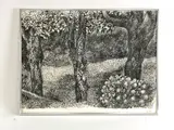 Trees and a stream by Renato Guttuso, Etching, sold May 2022