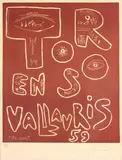 Toros en Vallauris 59 by Pablo Picasso, 1959, Linogravure en couleurs sur Vélin, sold Nov 2023