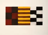 Raval 7 by Sean Scully, 1996, Eau-forte et aquatinte en couleurs, sold Nov 2023
