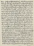 Musica by León Ferrari, 1962, Encre sur papier, sold Dec 2023