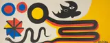 Sans titre by Alexander Calder, 1973, Gouache sur papier, sold Dec 2023
