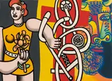 Sans titre by Gudmundur Erro, 1990, Acrylique sur toile, sold Dec 2023