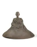 Kamakura by Georges Jeanclos, Terre cuite, sold Dec 2023
