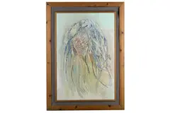 Untitled by P Taimitarha, 1988, Oil on board, offered Apr 2019