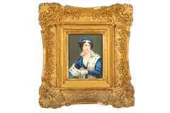 Untitled by Richard Westall, Watercolour on ivory, offered Apr 2019