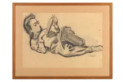 Untitled by Sam Vanni, Charcoal, offered Apr 2019