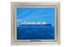 S S Grand Elena by Miwa Yanagi, Oil on Canvas, offered Mar 2019