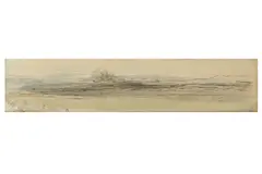 Untitled by Edward Lear, pencil and wash, offered Mar 2019
