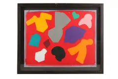Untitled by Michael S. Kennedy, acrylic on canvas board, offered Feb 2019
