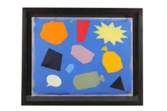 Untitled by Michael S. Kennedy, acrylic on canvas board, offered Feb 2019