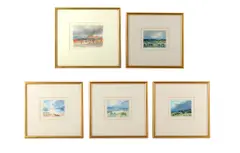 Untitled by Lindsay Bartholemew, 1997, watercolour, offered Feb 2019