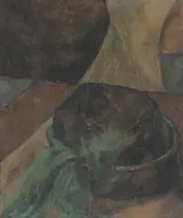 Uten tittel by Norvald Valand, Olje på plate, sold Oct 2026