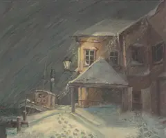 Uten tittel by Fred. Terkelsen, Olje på plate, sold Oct 2026
