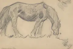 Uten tittel by Bjarne Ness, Blyant på papir, sold Oct 2026