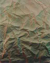 Uten tittel by Marius Martinussen, Akryl på lerret, sold Oct 2026