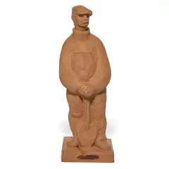 Lorang by Nils Aas, 1976, Terrakotta, høyde, sold Oct 2026