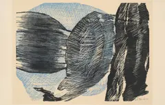 Uten tittel by Knut Rumohr, Litografi, sold Oct 2026