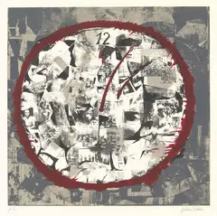Til minne om Paul Celan by Håkon Bleken, 2019, Serigrafi, prøvetrykk, sold Oct 2026