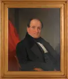 portrait of a gentleman by John F. Francis, oil on canvas, sold Oct 2012