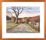 landscape by Craig Myers, watercolor, sold Jun 2012