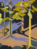 Maine by Janet Cooling, 2018, oil on canvas, sold Apr 2025