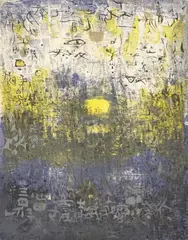 Forêt Perdue by Zao Wou-ki, 1955, lithograph, sold May 2025
