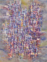 Composition by Jean Cortot, 1959, Aquarelle, sold Oct 2021