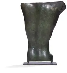 Torse by Sergio Storel, Épreuve en bronze à patine verte, sold Oct 2021