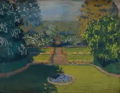 Le Parc by Francis Jourdain, Gouache, sold Sep 2021