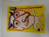 Diable by Alexandre Calder, Lithographie signée au crayon en bas à droite, sold Feb 2017